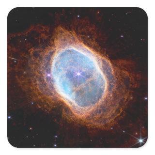 JWST James Webb Telescope Southern Ring Nebula  Square Sticker