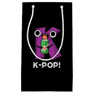 K-Pop Funny Music Soda Pop Pun Dark BG Small Gift Bag