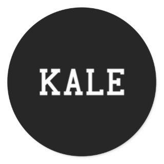 Kale Classic Round Sticker