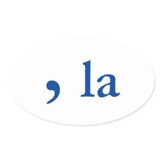 Kamala Harris pronunciation Oval Sticker