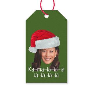 Kamala Santa Hat - Biden Harris 2020 funny holiday Gift Tags