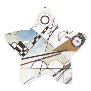 Kandinsky 1923/composition viii/pixdezines star sticker