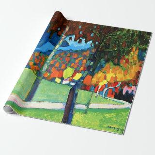 Kandinsky - Autumn Study in Oberau