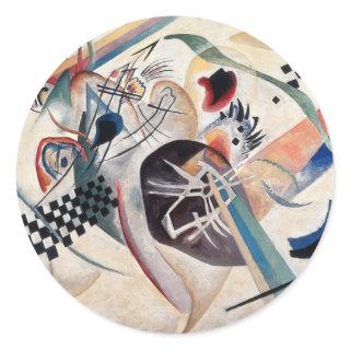 Kandinsky Composition Abstract Classic Round Sticker