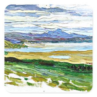 Kandinsky - Tunis, The Bay Square Sticker
