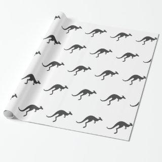 kangaroo silhouette - Choose background color