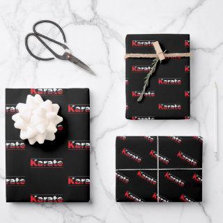 Karate Martial Arts Red  Sheets