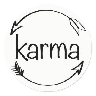 Karma Sticker