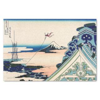 Katsushika Hokusai - Asakusa Honganji temple, Edo Tissue Paper