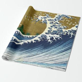 Katsushika Hokusai - Colored Big Wave