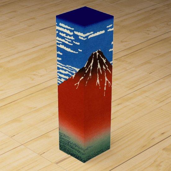 Katsushika Hokusai - Fine Wind, Clear Morning Wine Box