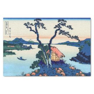 Katsushika Hokusai - Lake Suwa in Shinano province Tissue Paper