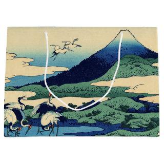 Katsushika Hokusai - Umegawa in Sagami province Large Gift Bag