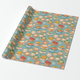 Kawaii Dim Sum Sunday Pattern
