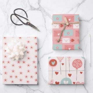 Kawaii Flower and Love Letter  Sheets