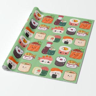 Kawaii sushi themed gift