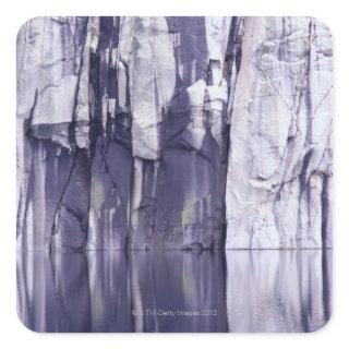 Kaweah Gap and Precipice Lake ,Sequoia National Square Sticker