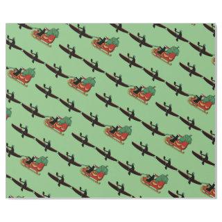 Kayaks Pulling Santa's Sleigh