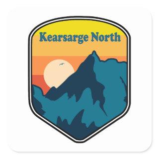 Kearsarge North New Hampshire Sunrise Square Sticker