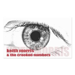 Keith Morris & the Crooked Numbers stickers