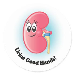 Kelly Kidney "Urine Good Hands" Stickers