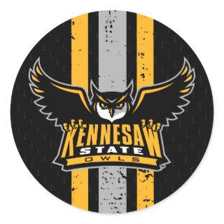 Kennesaw State University Jersey Classic Round Sticker