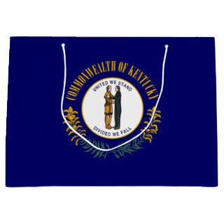 Kentucky Bluegrass Commonwealth State Flag Large Gift Bag