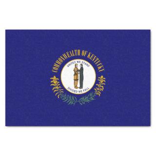 Kentucky: Bluegrass Commonwealth US State Flag Tissue Paper
