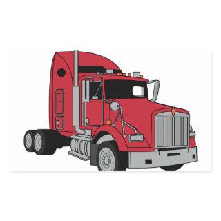 Kenworth Tractor Rectangular Sticker