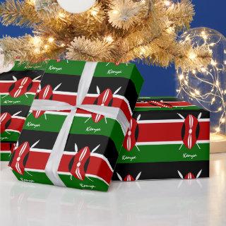 Kenyan Flag & Kenya gifts Africa /sports fans