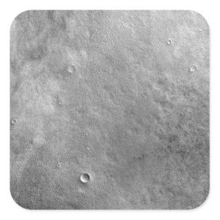 Kepler crater on the surface of Mars Square Sticker