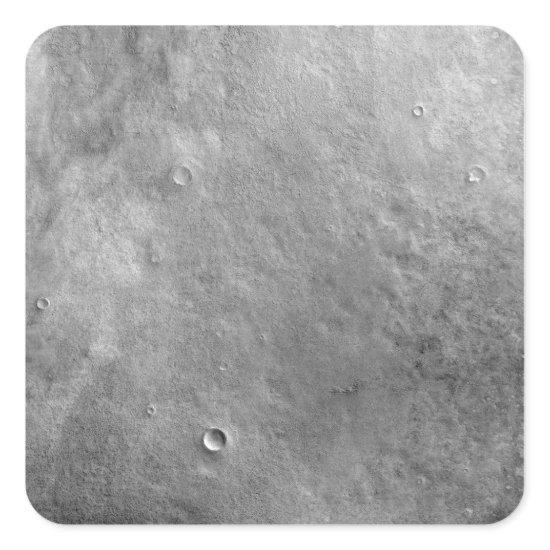 Kepler crater on the surface of Mars Square Sticker