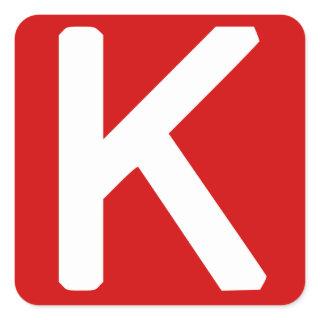 Keras: The Python Deep Learning library Square Sticker