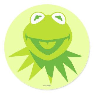 Kermit the Frog Smiling Classic Round Sticker
