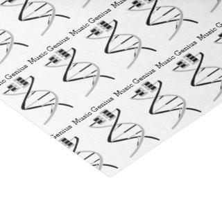 Keys to the Music Gene DNA Tissue Paper
