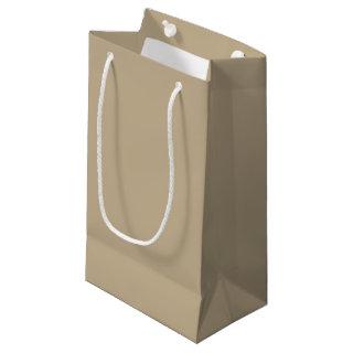 Khaki Solid Color Small Gift Bag