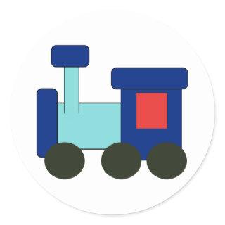 Kiddie Train Classic Round Sticker