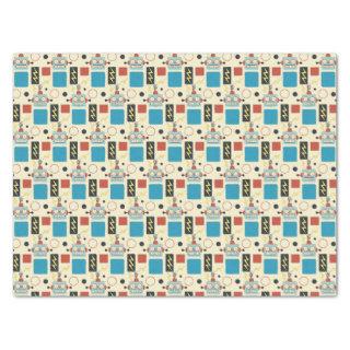 Kids Birthday Antique Robot Pattern Tissue Paper