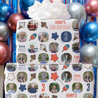 Kid's Birthday Ice Cream Any Age Photo