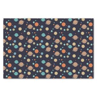 Kids Solar System Planets Saturn Jupiter Mars Tissue Paper