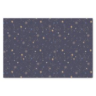 Kids Starry Night Sky Stars in Space Multicolor Tissue Paper