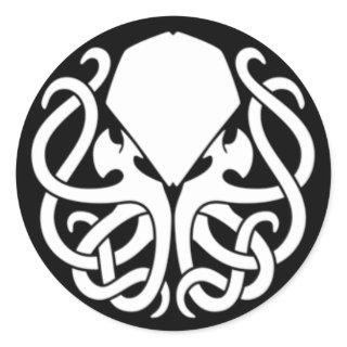 Killer Cthulhu sticker (BLACK) (Limited time only)