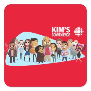 Kim's Convenience - Neil Hooson Square Sticker