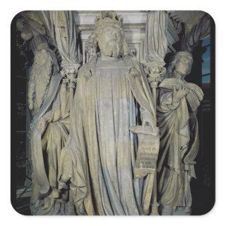 King David, Moses  and Jeremiah Square Sticker