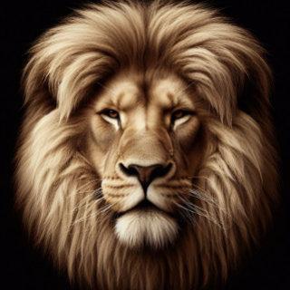 King of The jungle - King Lion Decoupage Paper