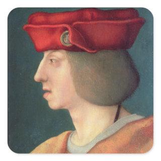 King Philip I `The Handsome' of Spain Square Sticker