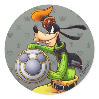 Kingdom Hearts | Royal Knight Captain Goofy Classic Round Sticker