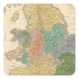 Kingdoms of the Anglo Saxons Square Sticker