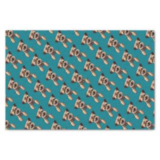 KiniArt Border Terrier Tissue Paper