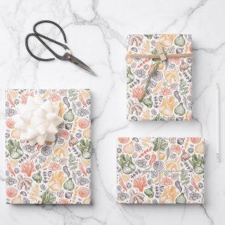 Kitchen Garden Vegetable Pattern  Sheets